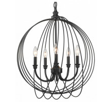 Подвесной светильник TopLight Dina TL1185H-05BK