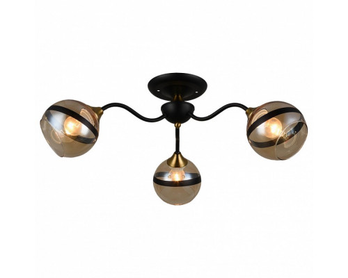 Потолочная люстра Imex 3595 MD.3595-3-S BK+FGD