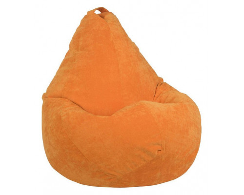 Кресло-мешок Оранжевый Микровельвет 3XL