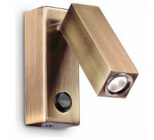 Бра Ideal Lux Page PAGE AP SQUARE BRUNITO