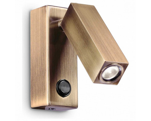Бра Ideal Lux Page PAGE AP SQUARE BRUNITO