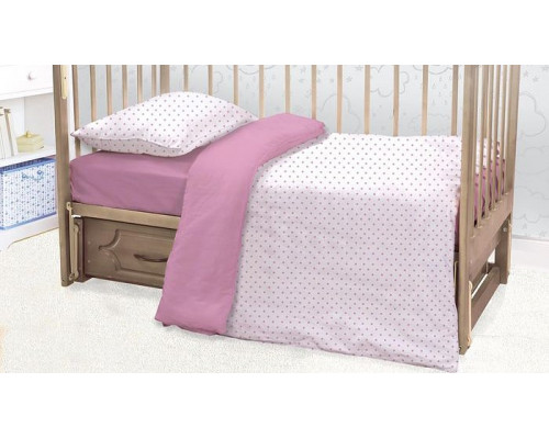 Постельное белье детское Розовая колыбельная