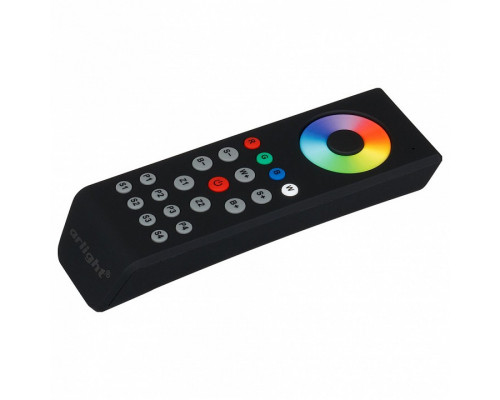 Пульт-регулятор цвета RGBW с сенсорным кольцом Arlight SR-2819 SR-2819T Black (RGBW 2 зоны)