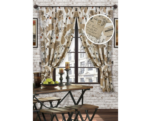 Комплект штор Stamp