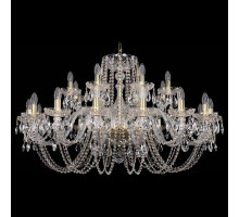Подвесная люстра Bohemia Ivele Crystal 1402 1402/16+8/400/G