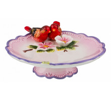 Блюдо декоративное (22х10 см) Птички 59-668