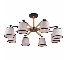 Люстра на штанге Imex 809 MD.0809-8-S BK+BR