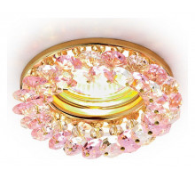 Встраиваемый светильник Ambrella Crystal K206 K206 PI/G