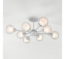 Люстра на штанге Eurosvet Vivien 30163/8 матовое серебро