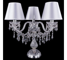 Настольная лампа декоративная Bohemia Ivele Crystal 5703 1403L/3/141-39/Ni/SH21-160