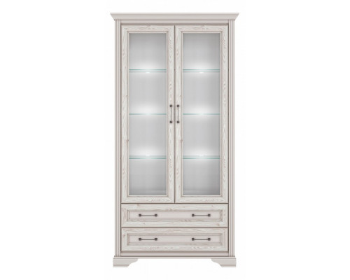 Шкаф-витрина Стилиус с подсветкой B169-REG2W2S