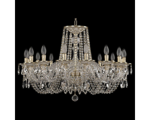Подвесная люстра Bohemia Ivele Crystal 1602 16102/16/300 GW