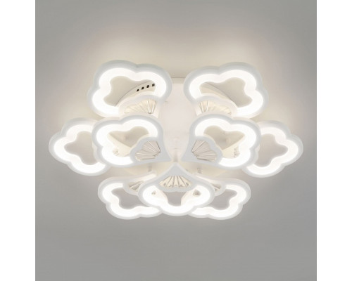 Потолочная люстра Eurosvet Arctic 90141/9 белый 80W