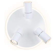 Спот Ambrella Wall 7 FW261/3 SWH белый песок LED 4200K 16W+3W*3 D280*120