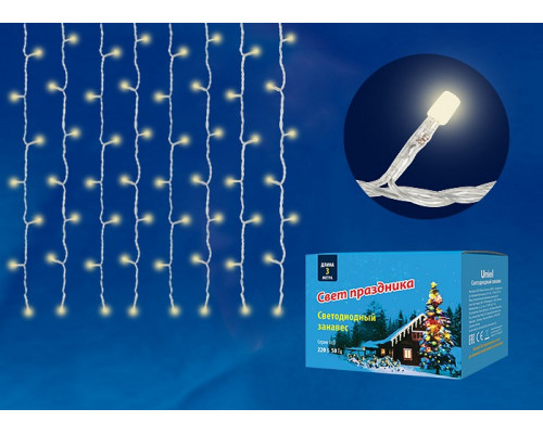 Занавес световой Uniel ULD-C2030 ULD-C2030-240/DTA WARM WHITE IP20