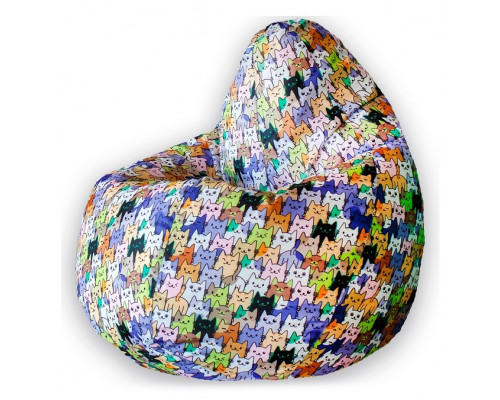 Кресло-мешок Котята Оксфорд XL