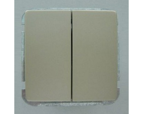 Выключатель двухклавишный без рамки Imex 1122L 1122L-S300