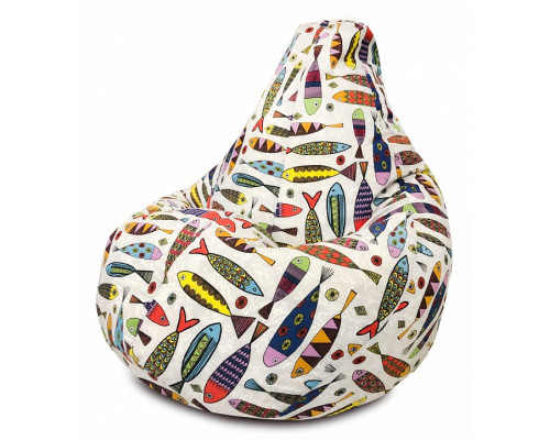 Кресло-мешок Рыбки XL