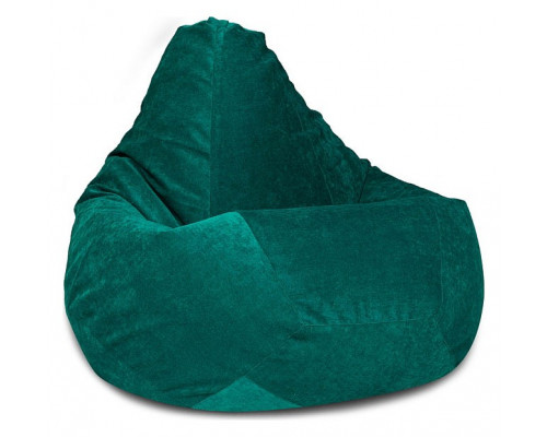 Кресло-мешок Изумрудный Микровельвет 2XL