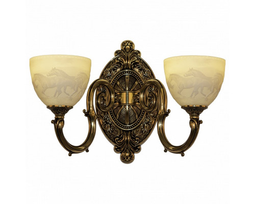 Бра Bohemia Ivele Crystal 7203 7203B12/2/210 GB P1 U Horse