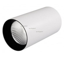 Накладной светильник Arlight SP-POLO-SURFACE-R85-15W White5000 (WH-BK, 40 deg) 027521