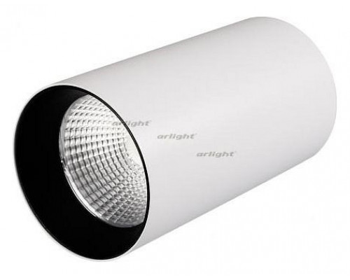 Накладной светильник Arlight SP-POLO-SURFACE-R85-15W White5000 (WH-BK, 40 deg) 027521