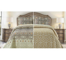 Покрывало с наволочками евростандарт Cler