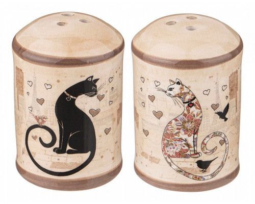 Набор для специй (4.5x4.5x6.5 см) Парижские коты 358-1734
