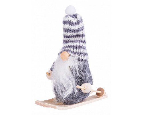 Дед Морозо (9 см) Санта На Лыжах 372-032