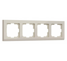 Рамка на 4 поста Werkel Stark (слоновая кость) W0041803
