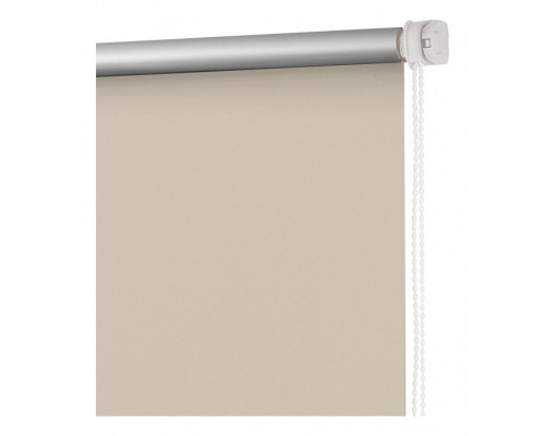 Штора рулонная (120x160 см) Блэкаут Слоновая кость