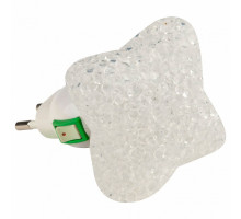 Ночник Uniel DTL-309 DTL-309-Звездочка/WHITE/1LED/0,1W