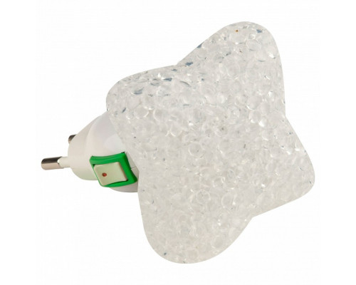 Ночник Uniel DTL-309 DTL-309-Звездочка/WHITE/1LED/0,1W