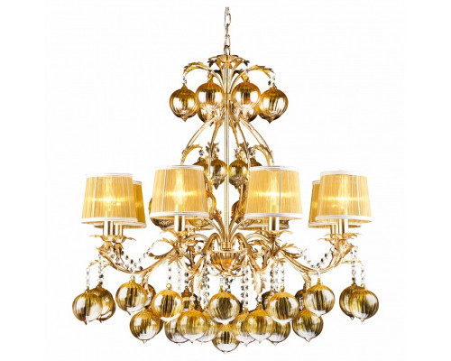 Подвесная люстра Arte Lamp Monarch A1199LM-8GO