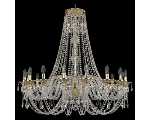 Подвесная люстра Bohemia Ivele Crystal 1606 16106/16/360/H-95 G