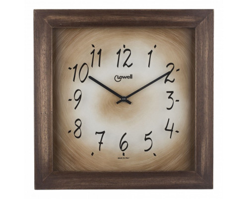 Настенные часы (30x30 см) Lowell 2843