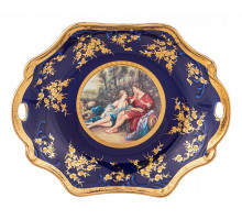 Блюдо декоративное (31x2.5 см) Влюбленная пара 77-955