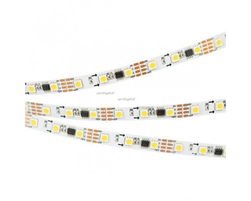Лента светодиодная Arlight SPI-5000-AM 12V Day4000 (5060, 60 LED/m, x3) 027165
