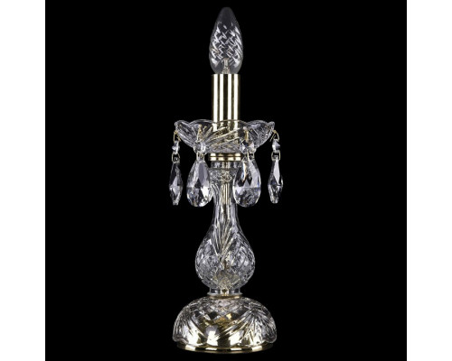 Настольная лампа декоративная Bohemia Ivele Crystal 5700 1400L/1-27/G
