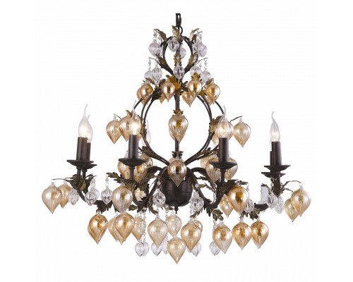 Подвесная люстра Arte Lamp Cipollino A1870LM-8BG