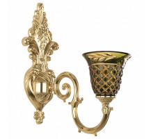 Бра Bohemia Ivele Crystal 7203 7203B15/1/210 G P2 U Amber-Green/H-1J