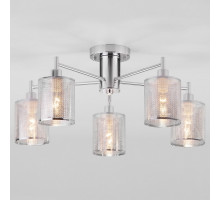 Потолочная люстра Eurosvet Tela 70109/5 хром