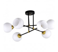 Потолочная люстра Imex 2809 MD.2809-6-S BK+FGD