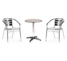 Набор уличный LFT-3059/T3127-D60 Silver 2Pcs