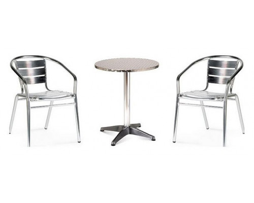 Набор уличный LFT-3059/T3127-D60 Silver 2Pcs