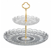 Блюдо декоративное (30x28.5 см) Muza Crystal 195-135