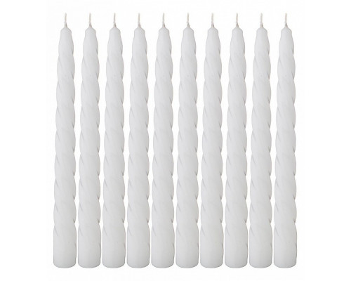 Набор из 10 свечей декоративных Новый год 348-847