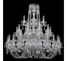 Подвесная люстра Bohemia Ivele Crystal 1402 1402/20+10+5/360/3d/Ni
