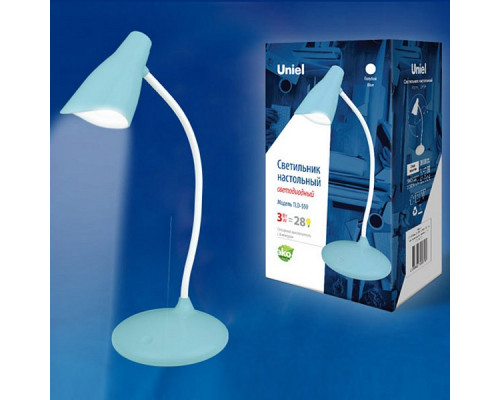 Настольная лампа офисная Uniel TLD-559 TLD-559 Blue/LED/280Lm/5000K/Dimmer