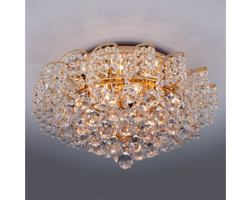 Потолочная люстра Eurosvet Charm 16017/9 золото Strotskis